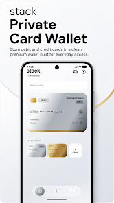Stack card wallet app screenshot